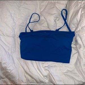 Aerie Longline Bandeau Swim Top